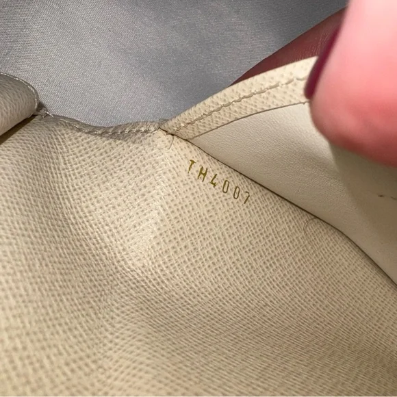 LOUIS VUITTON *rare* Mini Lin Croisette Portefeuille Viennois Pink/Rouge Wallet - Picture 11 of 15